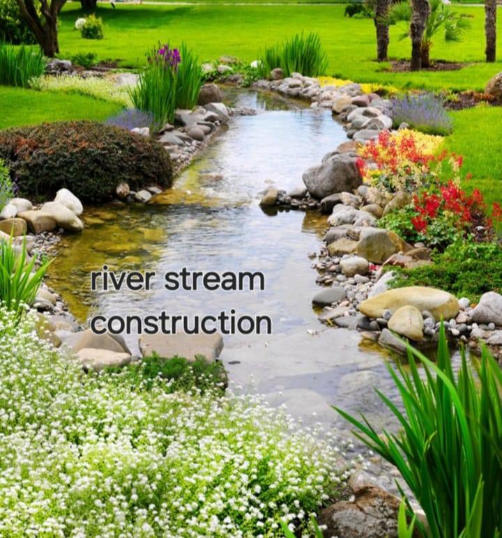 River Stream Construction