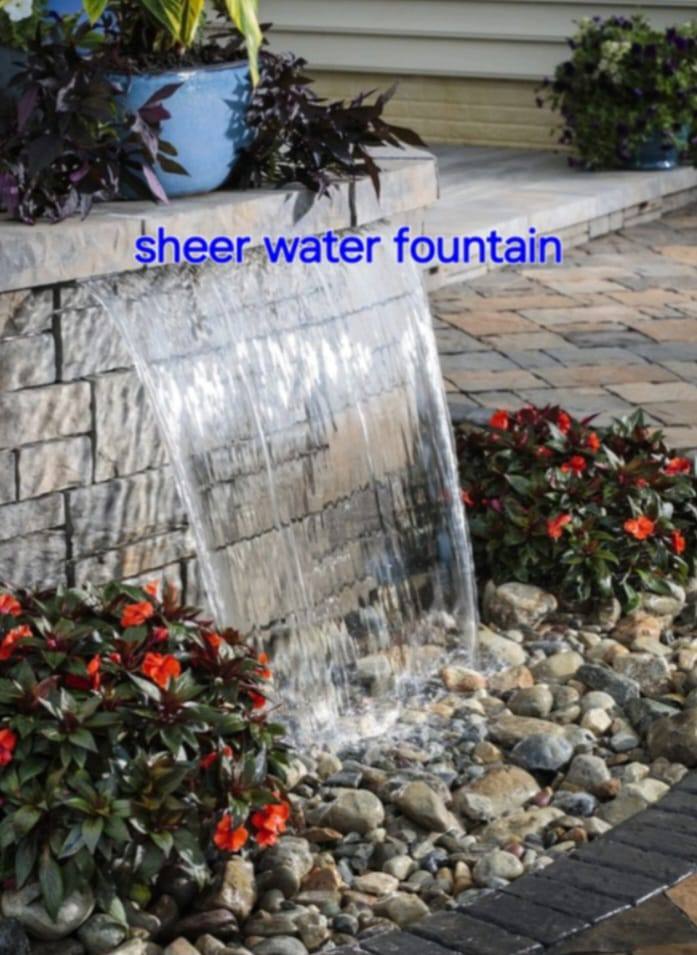 Water Fountains & Waterfalls
